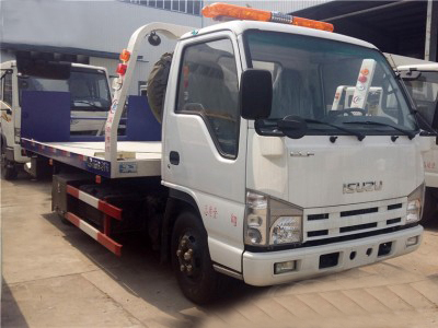 一拖二  藍牌五十鈴清障車