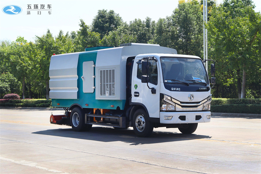 5方后置吸塵車-五環國六后置5方吸塵車廠家價格